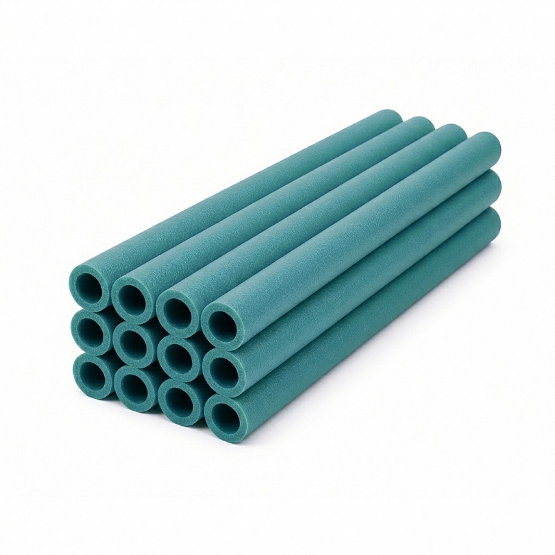 Aga 12x Foam Protection for Trampoline Poles 100 cm Dark Green