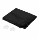 Aga Beard Shaving Apron with Suction Cups for Mirrors Black