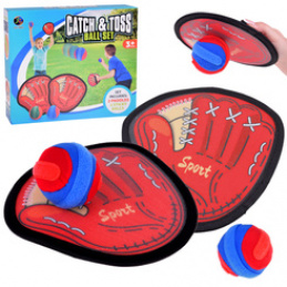 Sports Game Catchball Set 2 x Target + 2 Balls Ideal Fun SP0829 Universal