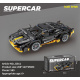 Sports Car Building Set Black 589pcs.