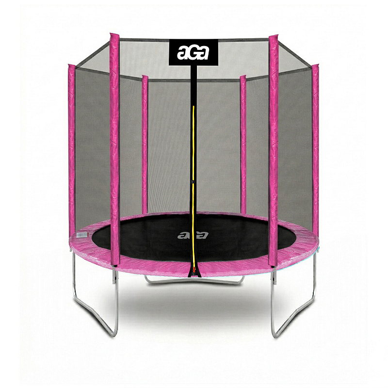 Aga SPORT TOP Trampoline 180 cm Pink + Safety Net