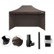 Aga Scissor stand PARTY 3x4,5m Brown