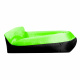 Aga Inflatable Lazy Bag 230x70 cm Black/Green