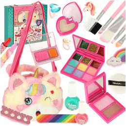 Makeup cosmetics makeup nail polishes handbag set 21 items
