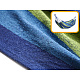 Aga Hammock for 2 persons 200x150 cm coloured blue