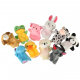 Aga Set of 10 puppets - Happy animals