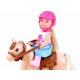 Anlily Kiki Love doll with pony ZA2808