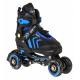 4-in-1 Roller Skates Set for Kids Size 34-38 Blue