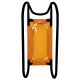 Rulyt Metal sledge Orange and black