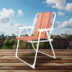 Linder Exclusiv Armchair PO2600ST Tropic with stripes