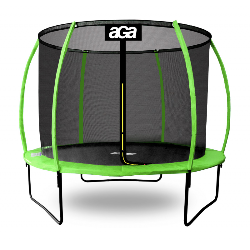 Aga SPORT EXCLUSIVE Trampoline 180 cm Light green + protective net