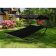 Aga Garden Lounger for Two People with Canopy Black