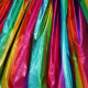 Unicorn costume skirt headband multicolored