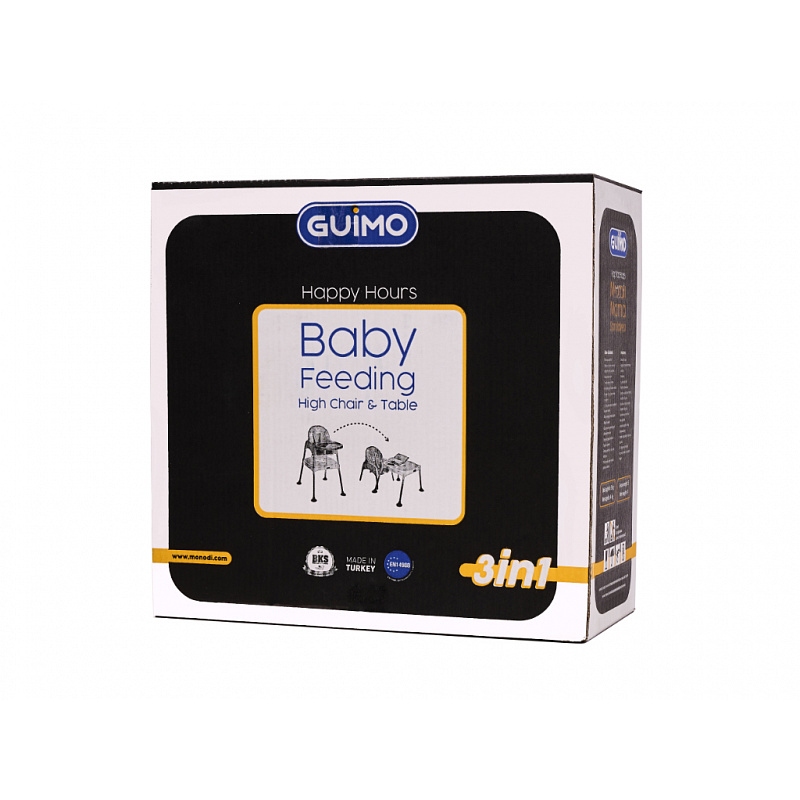 Aga Children's High Chair 3-in-1 Blue