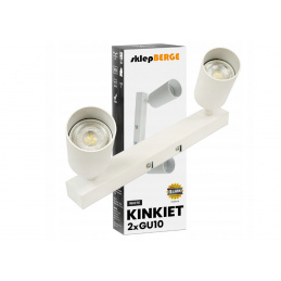 Ceiling spotlight LED VIKI-X 2x GU10 - white