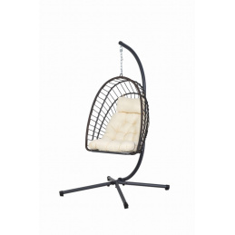 Hanging garden chair cocoon