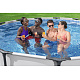 Steel Pro MAX Pool 396x122 13FT BESTWAY 5in1 Rack + Accessories