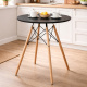 Aga Dining Table 60 cm Black