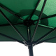 Aga Semi-Circular Parasol CLASSIC 270 cm Dark Green