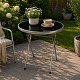 Aga Garden Table MR6177-Gray 70x60 cm