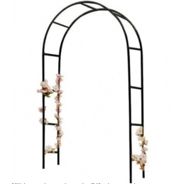 Steel garden pergola arch holder for roses, flowers, ivy, climbing plants 240 x 140 cm