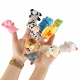 Aga Set of 10 puppets - Happy animals