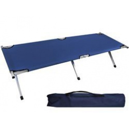 Field bed dark blue for tents Malatec 555