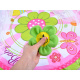 Flower mat with mosquito net for baby ZA3504