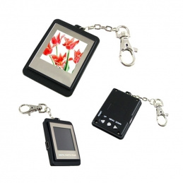 R3 DIGITAL FRAME 1.5" KEYCHAIN BLACK