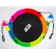 Aga Hanging swing ring 120 cm Multicolour with flags