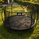 Aga SPORT EXCLUSIVE Trampoline 366 cm Black + protective net + ladder