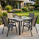Aga 4x Garden Chair MR4400GY-4 Grey