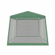 Aga Garden Pavilion with Mosquito Net 2.4x3 m Green