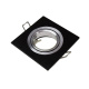 Square ceiling spotlight 71018 ALU black EXCLUSIVE