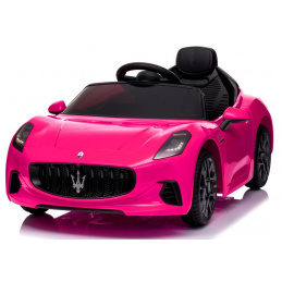 Maserati GranTurismo PINK Battery Car EVA Leather Pilot Lithium-Ion Battery