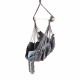 Aga Hanging rocking chair Grey