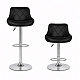 Aga 2x Bar Stool Black
