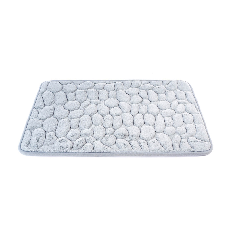 Aga Bathroom Rug 40x60 cm Gray