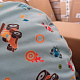 Aga Children's Bean Bag Chair + Footstool 3422