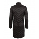 Versace 19.69 Women's Quilted Coat C66 Black