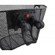 Handlebar basket with clip Black ISO 2355