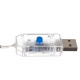 Light curtain 136 LED USB with remote control warm white KS19738