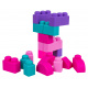 Set of Soft Blocks + Pink Chair with Storage Space
