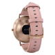 Garett Verona Smartwatch Gold with Pink Leather Strap