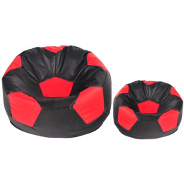 Aga Sofa bag BALL XXXL Red - Black
