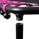 Aga FITNESS Trampoline 130 cm Pink + handle