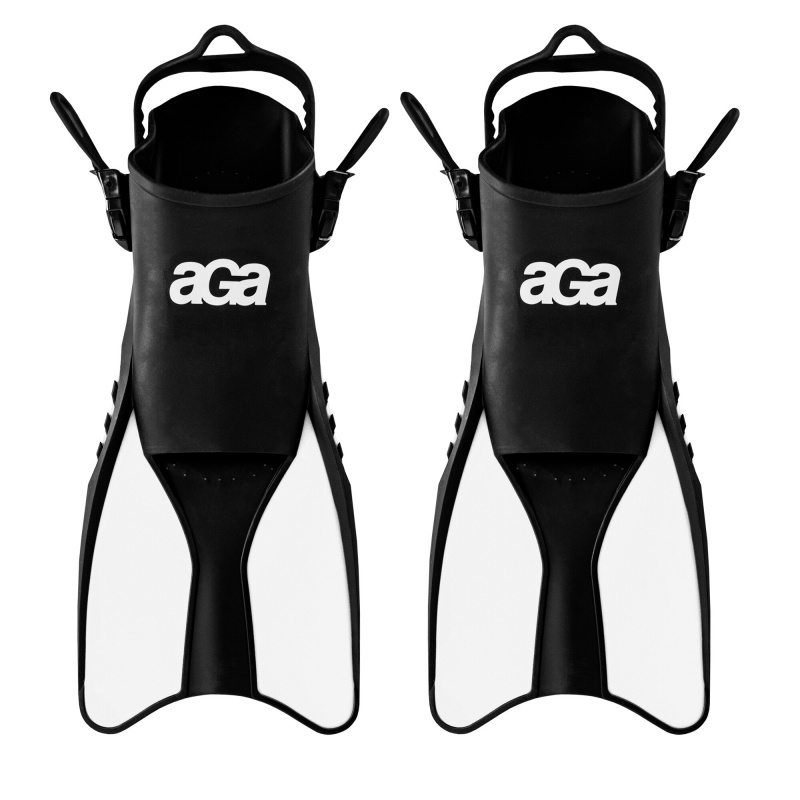 Aga Fins 38-42 Black/White
