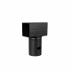 Aga T-piece 38 mm Black