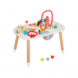 Aga4Kids Children's Montessori Activity Table with Train Set 2DZ249 - II. QUALITY
