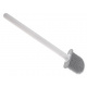 Aga Silicone toilet brush with bowl white